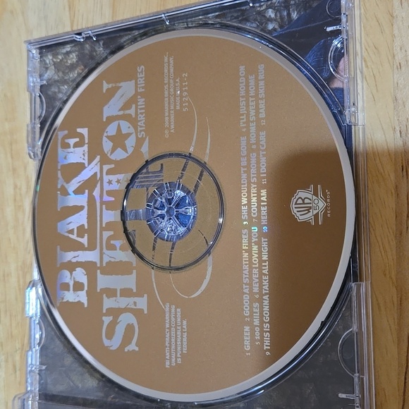 Blake Shelton Startin Fires CD - Picture 4 of 4